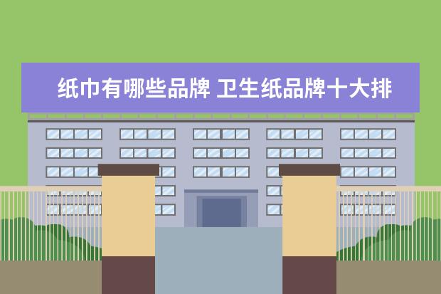 纸巾有哪些品牌 卫生纸品牌十大排名