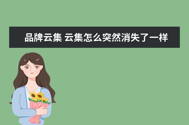 品牌云集 云集怎么突然消失了一样该集团现在怎么样了? - 百度...