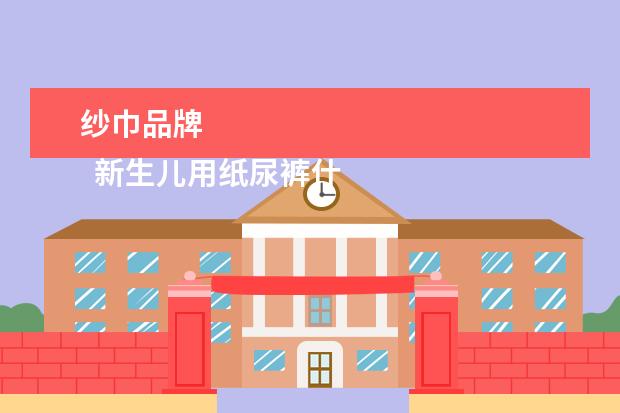 纱巾品牌 
  新生儿用纸尿裤什么牌子好3