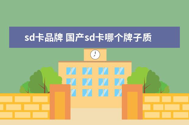 sd卡品牌 国产sd卡哪个牌子质量好