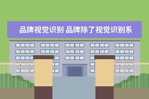 品牌视觉识别 品牌除了视觉识别系统还有哪些外在表现形式呢? - 百...