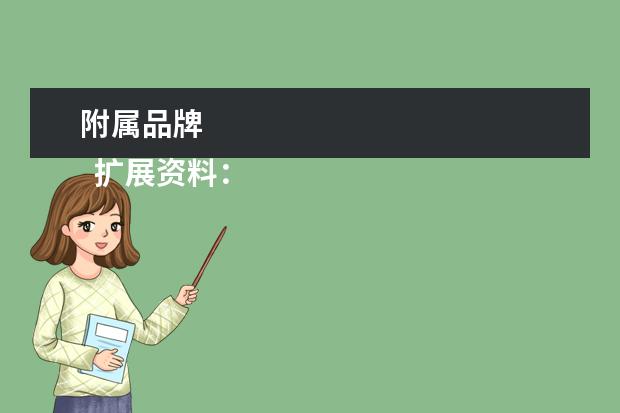 附属品牌 
  扩展资料：