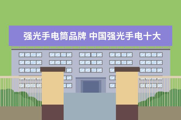 强光手电筒品牌 中国强光手电十大排名