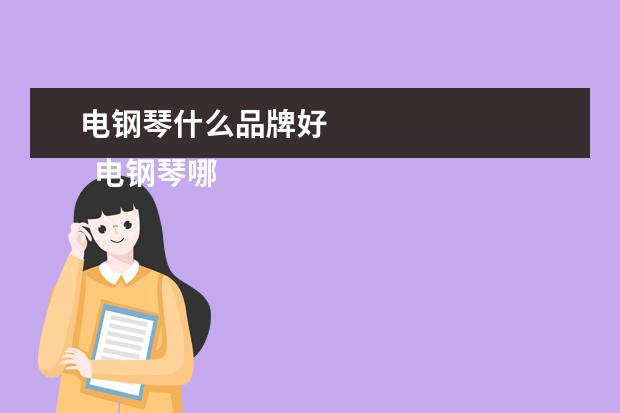 电钢琴什么品牌好 
  电钢琴哪个品牌好3