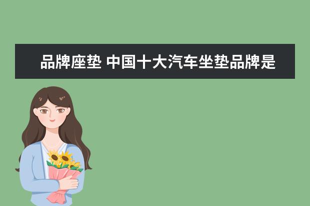 品牌座垫 中国十大汽车坐垫品牌是哪些?