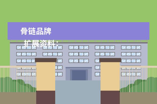 骨链品牌 
  扩展资料：