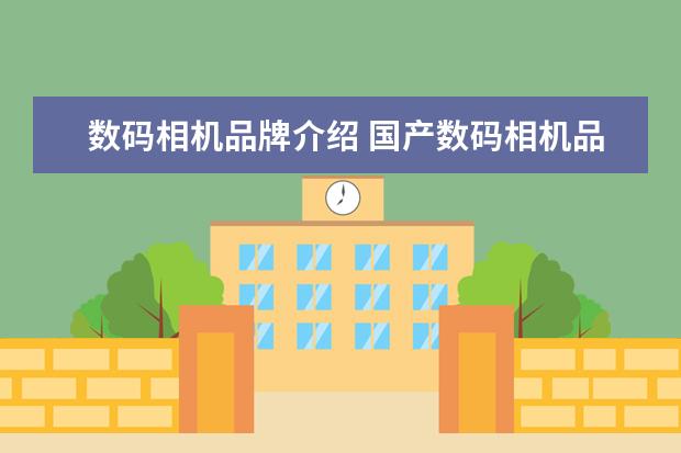 数码相机品牌介绍 国产数码相机品牌都有哪些?