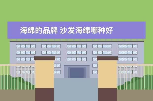 海绵的品牌 沙发海绵哪种好