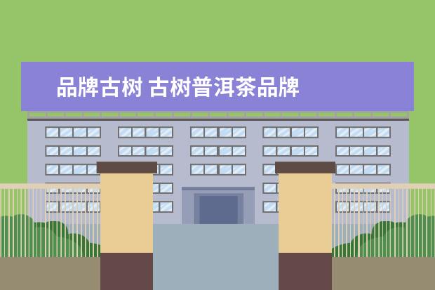 品牌古树 古树普洱茶品牌
