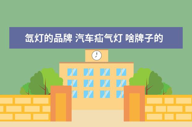 氙灯的品牌 汽车疝气灯 啥牌子的好