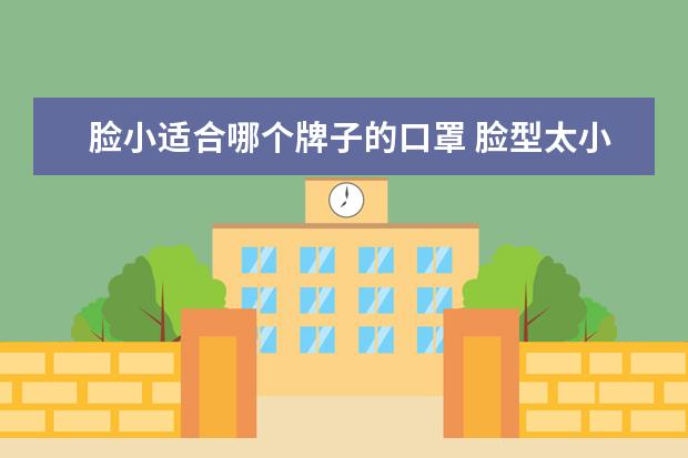 脸小适合哪个牌子的口罩 脸型太小N95口罩漏气怎么办