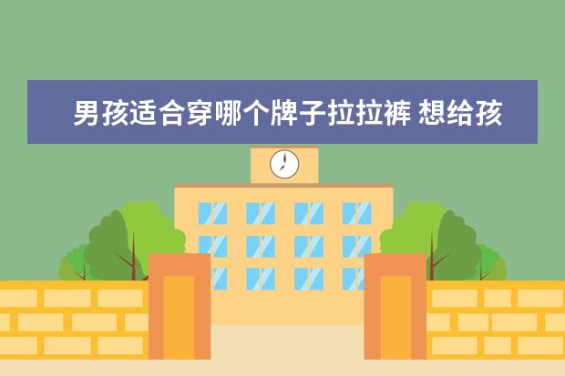 男孩适合穿哪个牌子拉拉裤 想给孩子换一款拉拉裤,哪个牌子比较好?