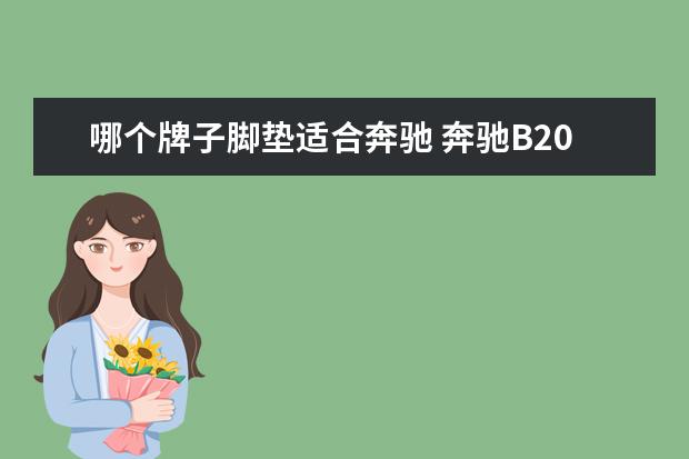 哪个牌子脚垫适合奔驰 奔驰B200用什么汽车脚垫好?用什么全包围脚垫好? - ...