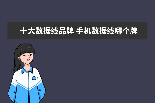 十大数据线品牌 手机数据线哪个牌子好
