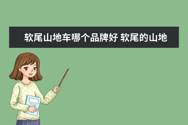 软尾山地车哪个品牌好 软尾的山地车好,还是硬尾的山地车好??
