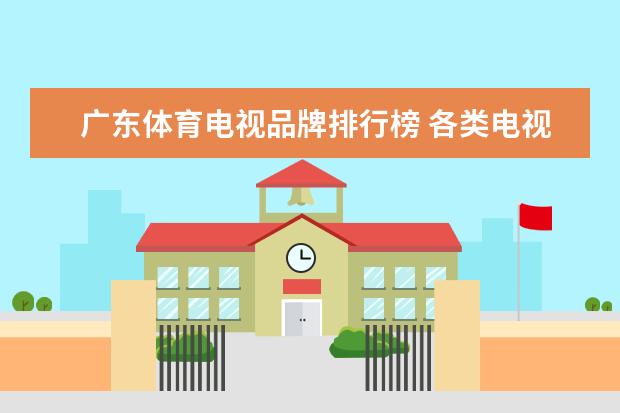 广东体育电视品牌排行榜 各类电视机品牌排行榜前十名汇总