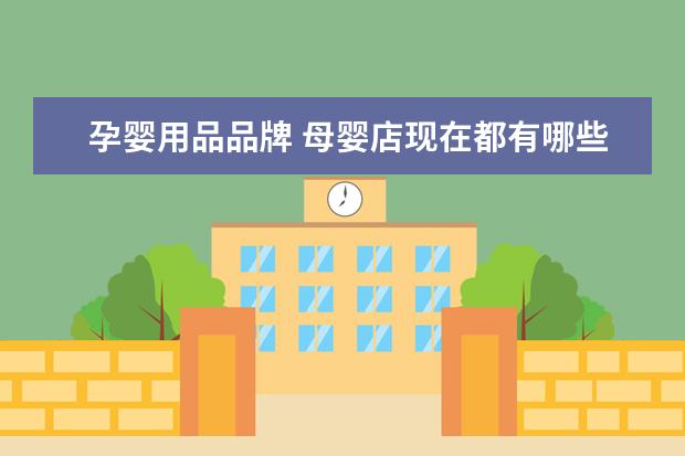 孕婴用品品牌 母婴店现在都有哪些牌子?