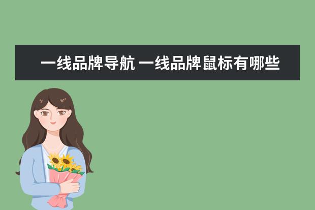 一线品牌导航 一线品牌鼠标有哪些?