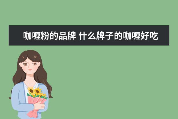 咖喱粉的品牌 什么牌子的咖喱好吃?
