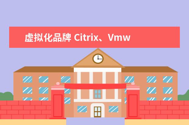 虚拟化品牌 Citrix、Vmware、微软三大虚拟化厂家的桌面虚拟化产...