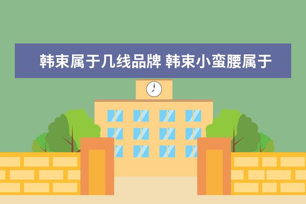 韩束属于几线品牌 韩束小蛮腰属于什么档次