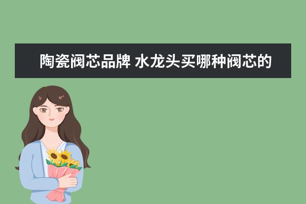 陶瓷阀芯品牌 水龙头买哪种阀芯的好啊?