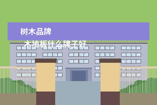 树木品牌 
  木地板什么牌子好
