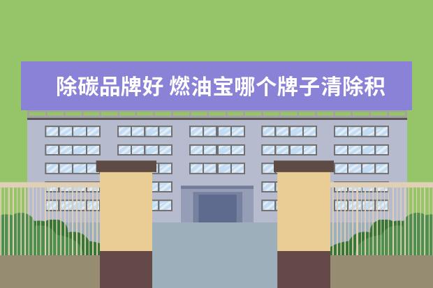 除碳品牌好 燃油宝哪个牌子清除积碳效果好