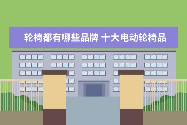 轮椅都有哪些品牌 十大电动轮椅品牌