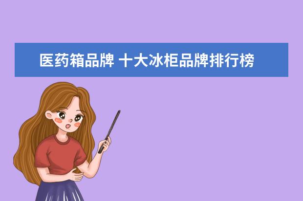医药箱品牌 十大冰柜品牌排行榜