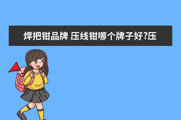 焊把钳品牌 压线钳哪个牌子好?压线钳使用方法介绍