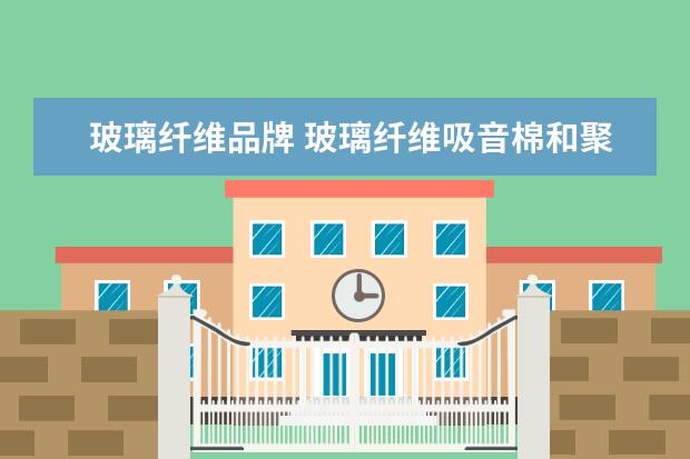 玻璃纤维品牌 玻璃纤维吸音棉和聚酯纤维吸音棉有哪些区别啊 - 百...