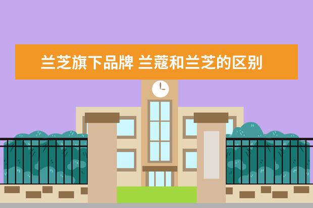 兰芝旗下品牌 兰蔻和兰芝的区别