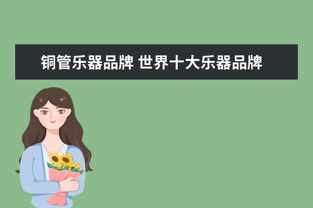 铜管乐器品牌 世界十大乐器品牌