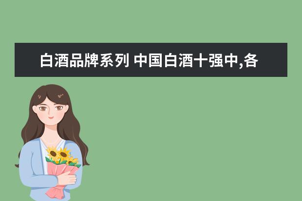 白酒品牌系列 中国白酒十强中,各个品牌的酒都是什么等级? - 百度...