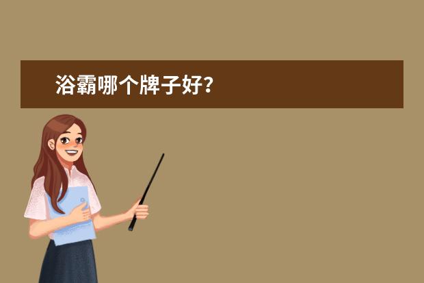 浴霸哪个牌子好？