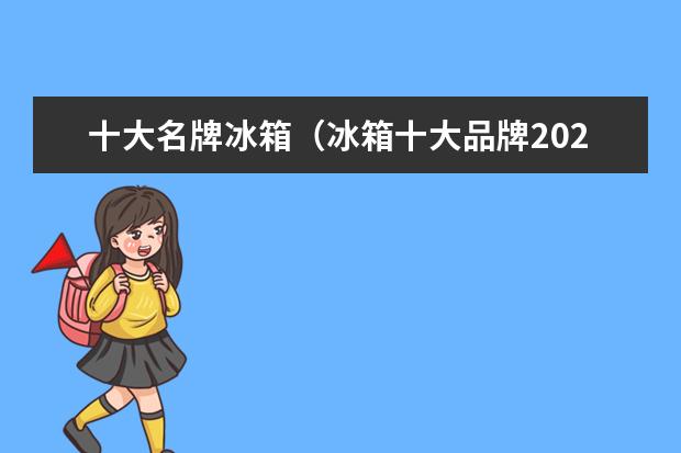 十大名牌冰箱（冰箱十大品牌2022排行榜）