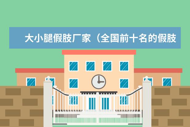 大小腿假肢厂家（全国前十名的假肢公司）