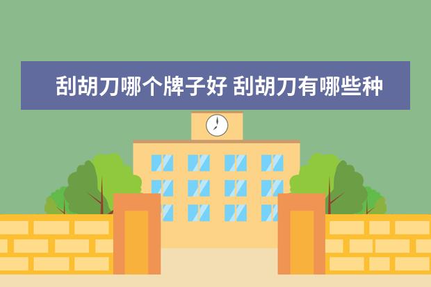 刮胡刀哪个牌子好 刮胡刀有哪些种类