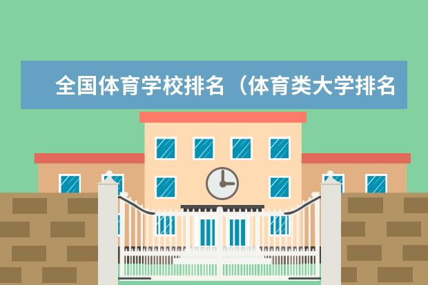 全国体育学校排名（体育类大学排名）