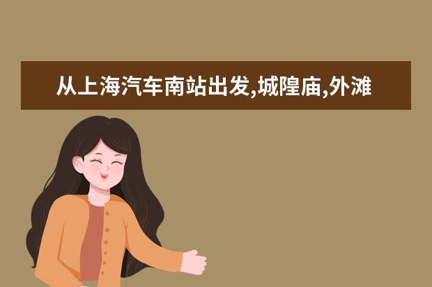 从上海汽车南站出发,城隍庙,外滩隧道,东方明珠,四小时游如何安排?