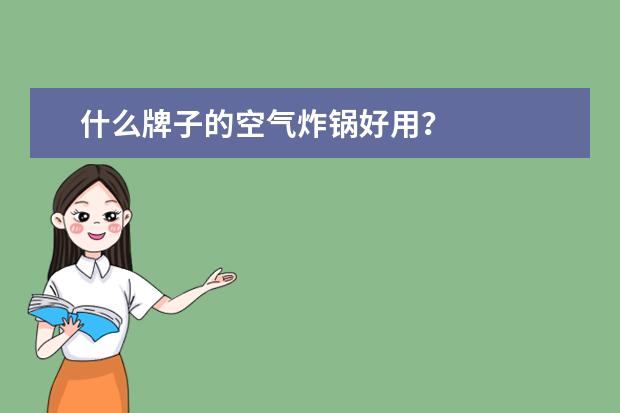什么牌子的空气炸锅好用？