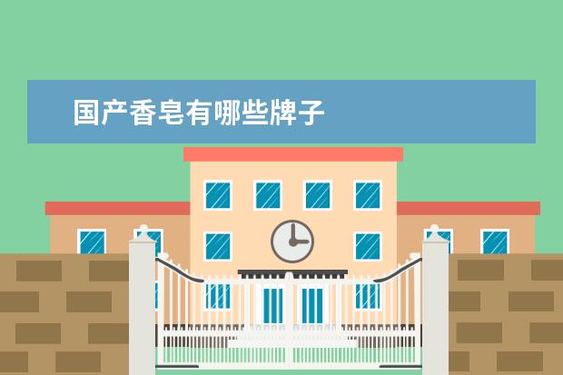 国产香皂有哪些牌子