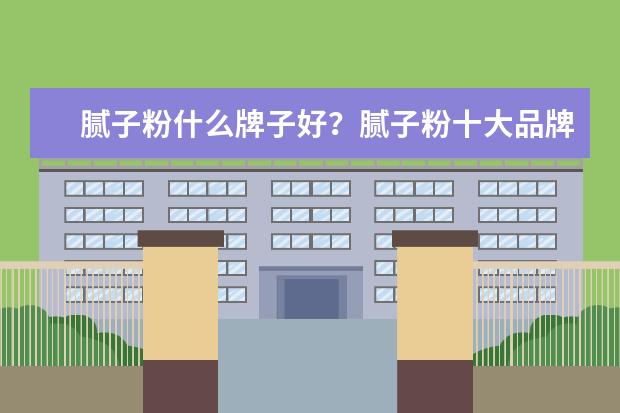 腻子粉什么牌子好？腻子粉十大品牌及价格