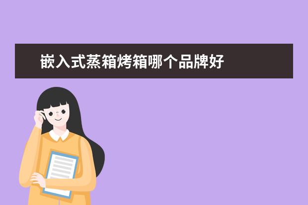 嵌入式蒸箱烤箱哪个品牌好