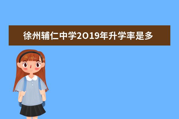 徐州辅仁中学2O19年升学率是多少