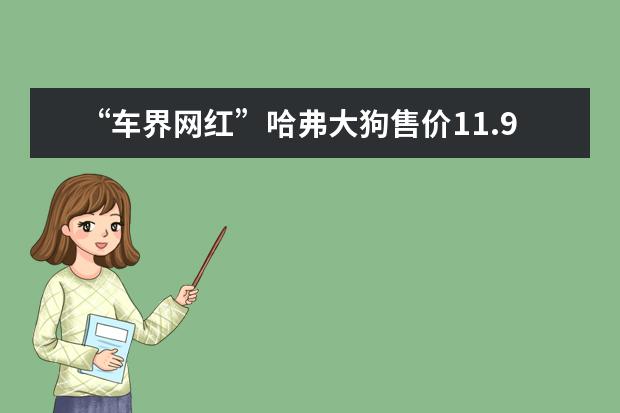 “车界网红”哈弗大狗售价11.99万起 配置丰富/搭1.5T+7DCT 谁才是实力派“网红”？吉利星越L对比广汽传祺影酷