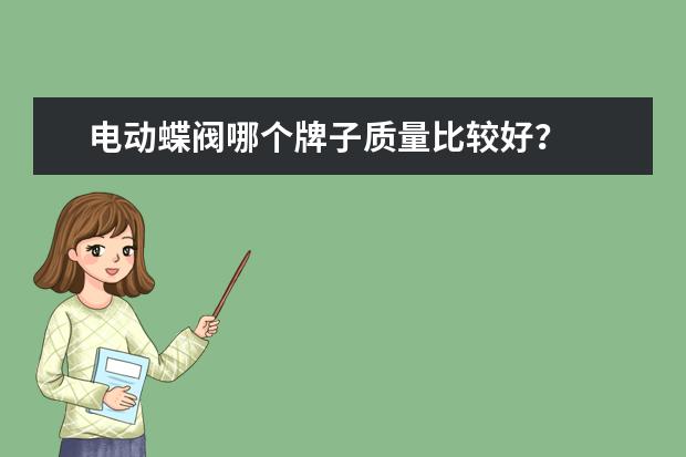 电动蝶阀哪个牌子质量比较好？