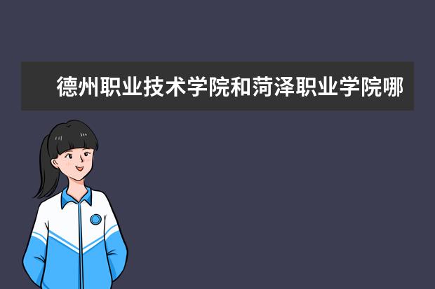 德州职业技术学院和菏泽职业学院哪个好