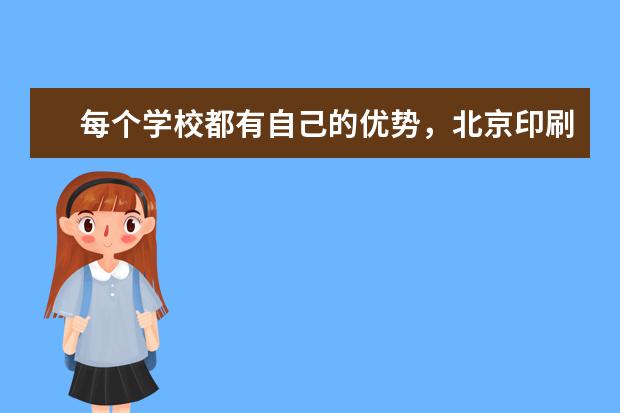 每个学校都有自己的优势，北京印刷学院最强专业是什么？